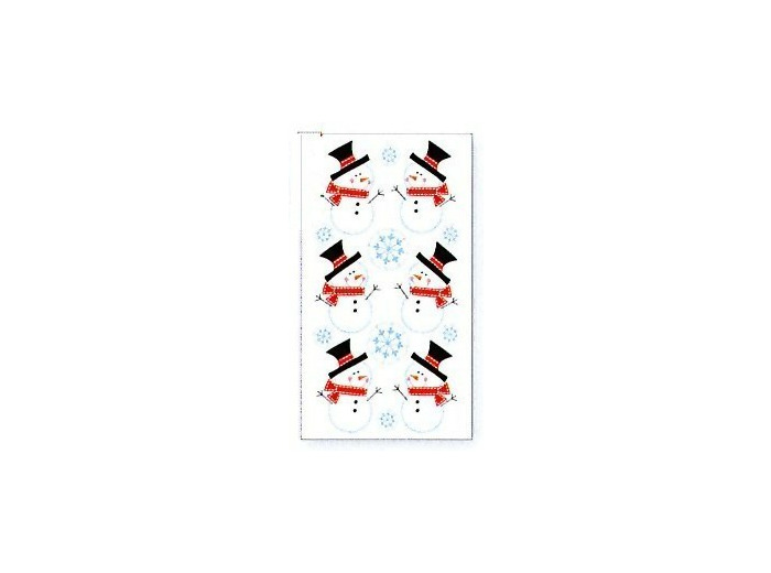 Sticker 3D "Bonhomme de neige"