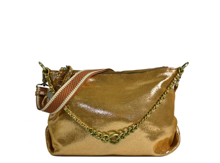 Mila Louise Noeli RX Sac Besace Cuir Camel