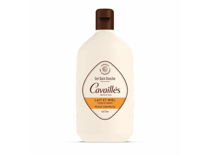 Gel Bain et Douche Lait et Miel 400ml Peaux sensibles Rogé Cavaillès
