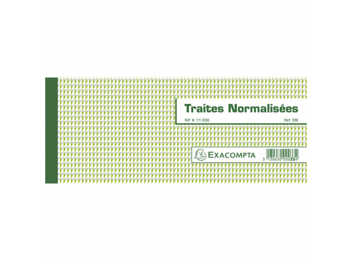Carnet de Traites normalisées
