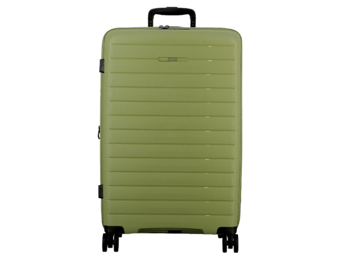 Jump Striper Valise 66cm 4 Roues Extensible Vert Clair