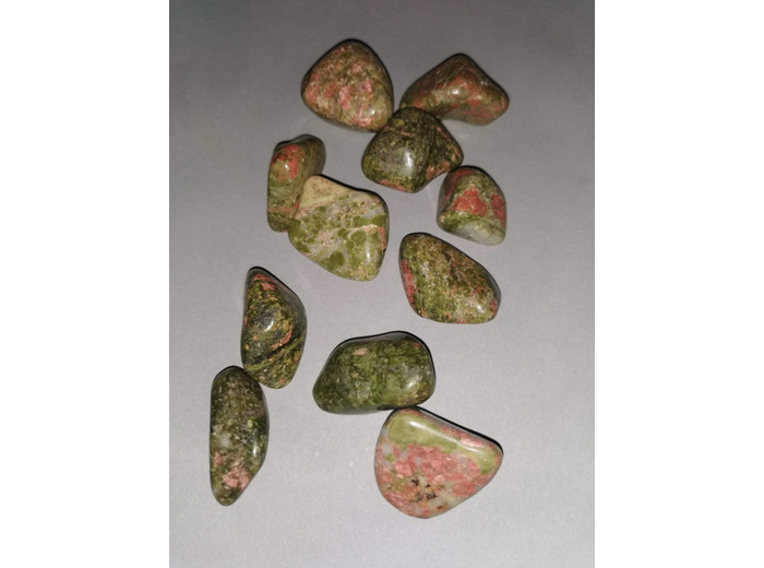 Unakite pierres roulées