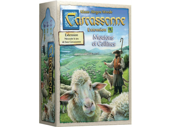 Carcassonne ext moutons et collines