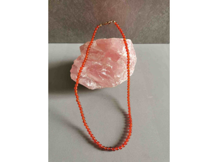 Collier Cornaline 40cm