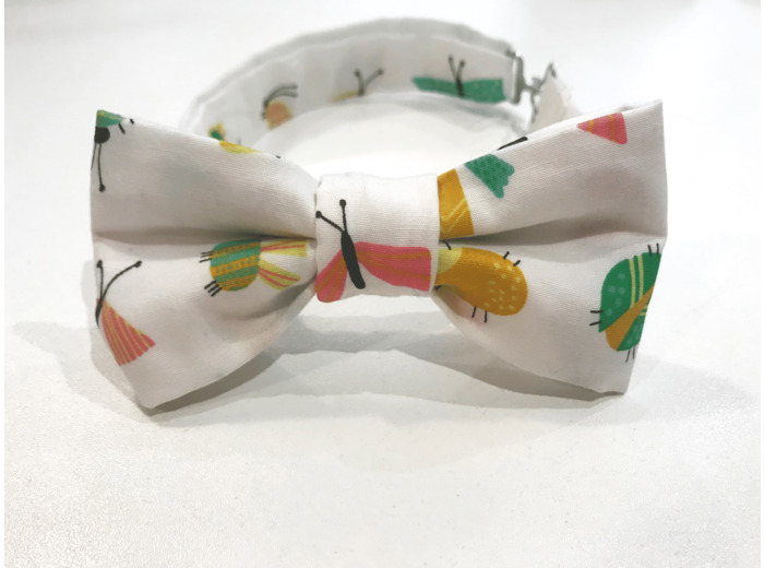 Nœud Papillon coccinelle, papillon- Fait Main