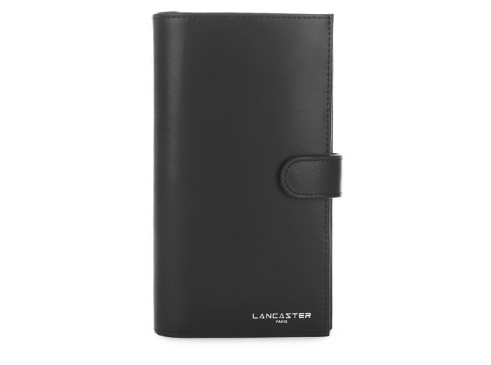 Lancaster Constance Tout en Un et Porte chéquier 137-16 Noir