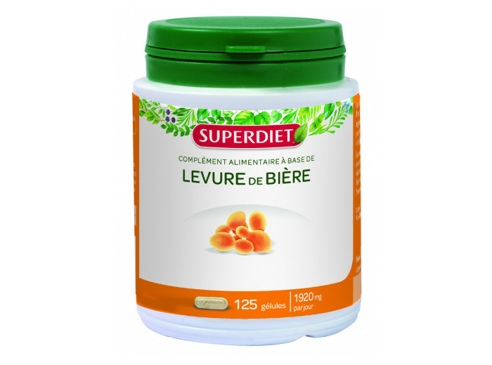 Levure De Biere 125 Gelules Superdiet