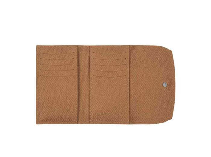Longchamp Roseau Portefeuille compact Naturel