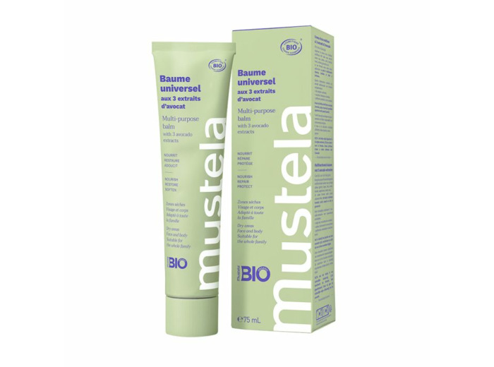Baume Universel aux 3 extraits d'avocat Bio 75ml Mustela