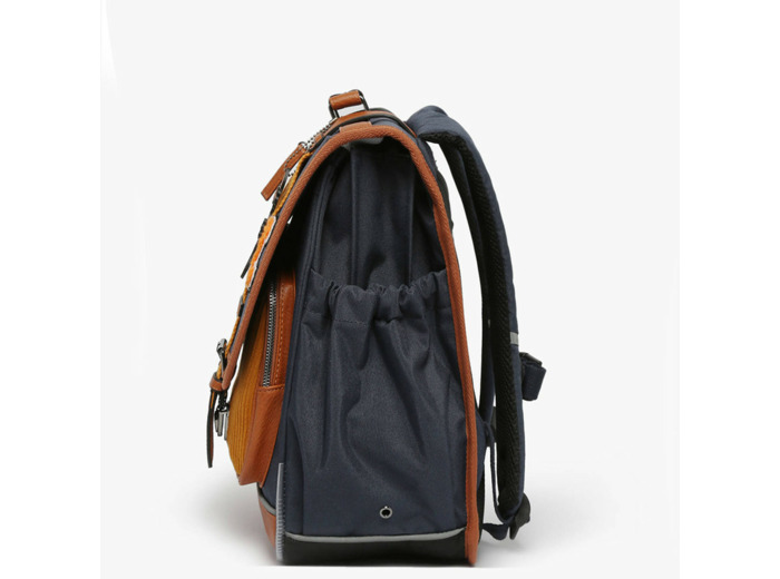 Caméléon Vintage Urban Cartable 41cm Mustard Badges
