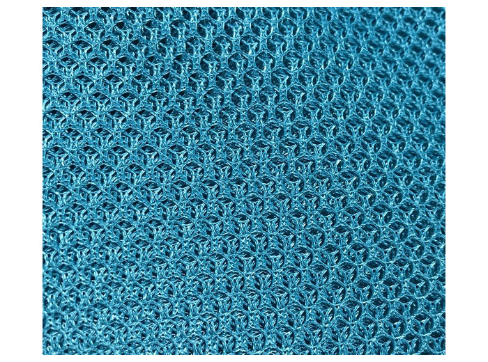 Tissu filet Mesh- Bleu canard