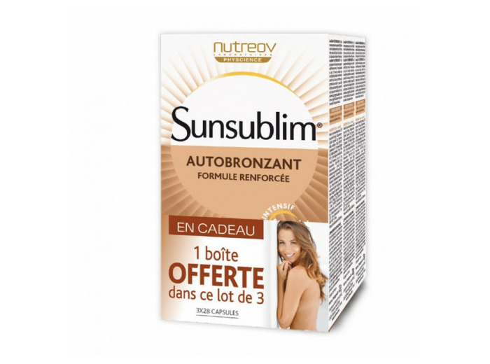 SUNSUBLIM AUTOBRONZ ULTRA CAPS28X3