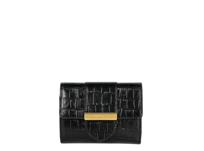 Lancaster Exo Ily Portefeuille 131-052 Croco Noir