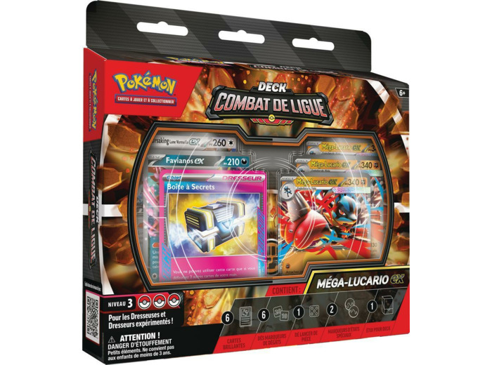 Pokémon : Deck Combat de Ligue - Méga-Lucario Ex