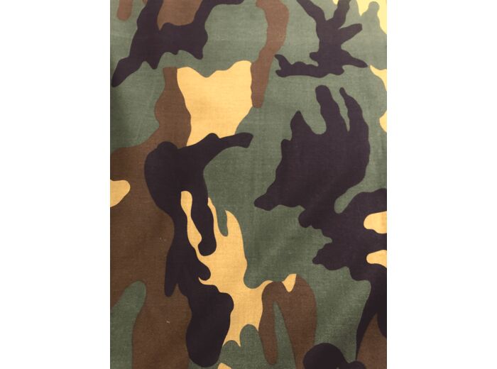 Tissu motif camouflage