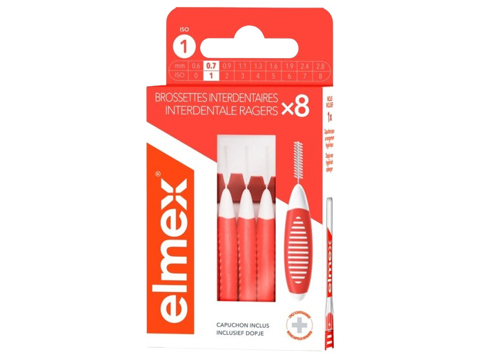 ELMEX BROSSETTE 0,7MM 8