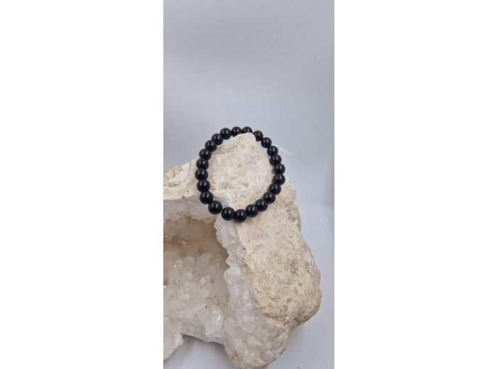 Bracelet agate noire OLPA2917