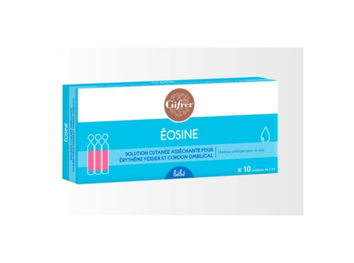 GIFRER EOSINE BEBE UNIDOSE 2ML BTE 10 NSF