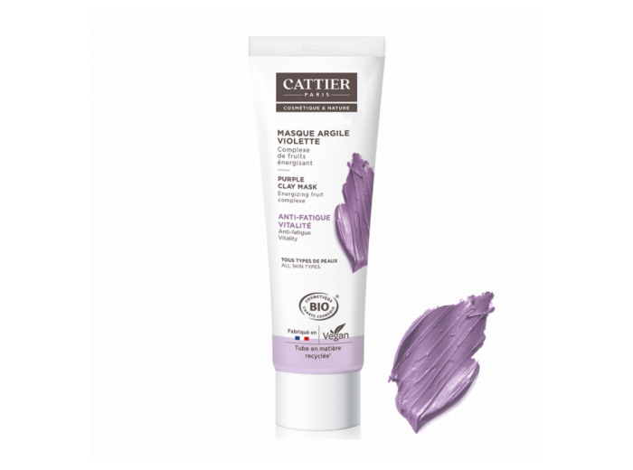 Cattier Argile Masque Violette Bio 100ml