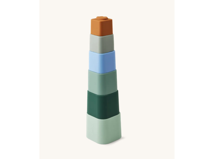 Jeu à empiler mix bleu  Zuzu