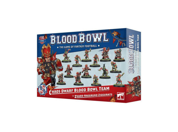 BLOOD BOWL: CHAOS DWARF TEAM