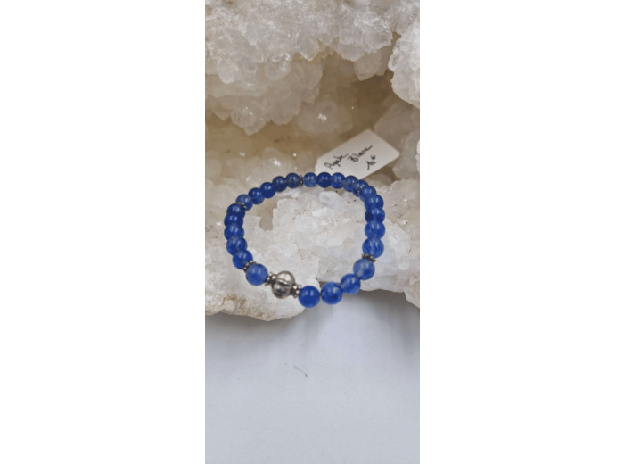 Bracelet agate bleue OLPA1103