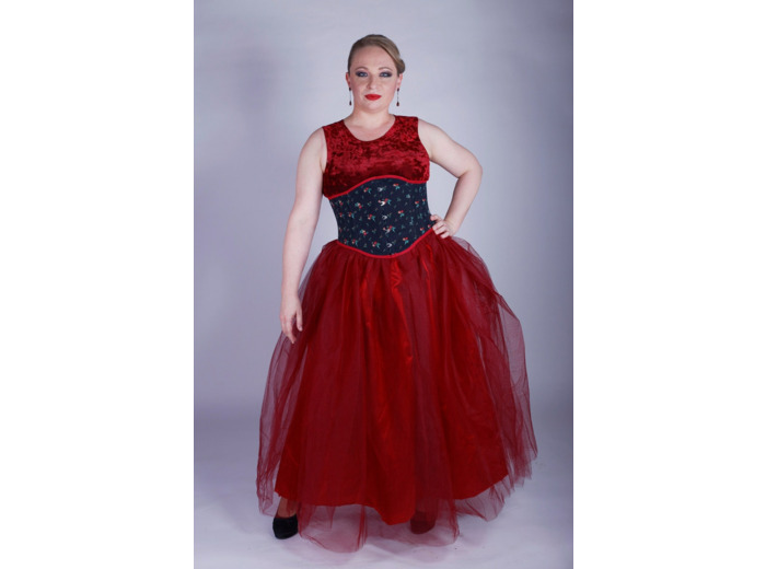 Serre-taille velours cotelé