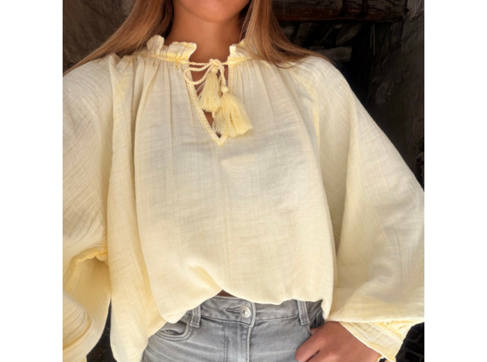 Blouse jaune Pastel La Petite Etoile