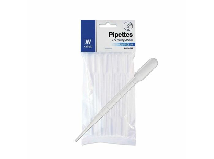26.003 – Pipettes Moyennes 3ml x8