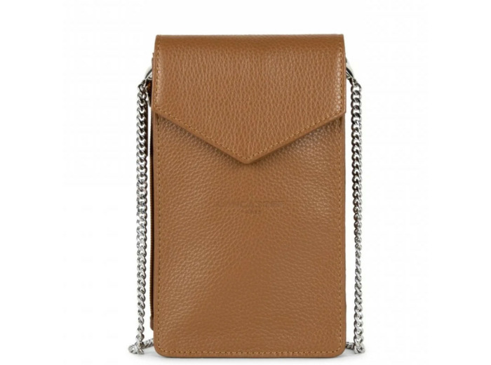 Lancaster Foulonne Pochette Smartphone Cuir 170-27 Camel
