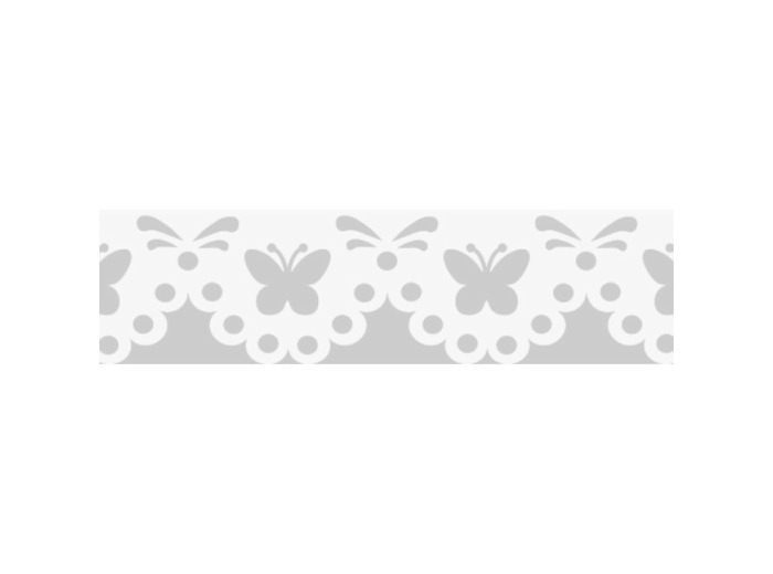 Dentelle en papier, auto-adhésive - Papillons