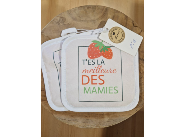 Gants de cuisine/2 maniques