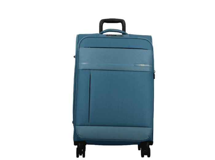 Jump Monthelys Valise 67 Cm 4 Roues Extensible Bleu
