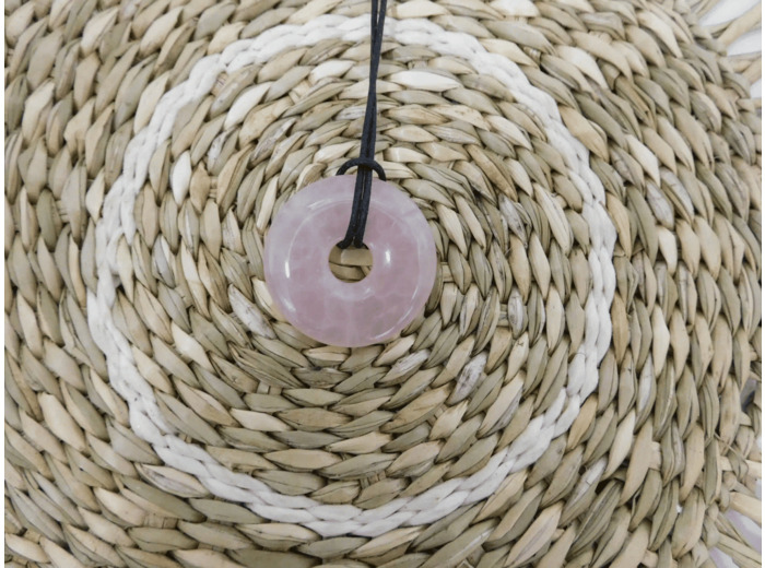 DONUT QUARTZ ROSE