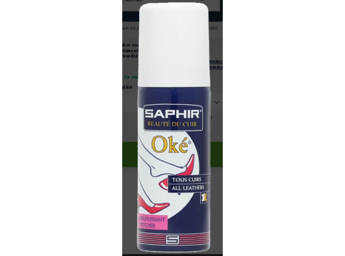 Assouplissant oke chaussure