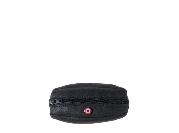 Larmorie Charles Nubuck Porte-Monnaie Lune Bleue