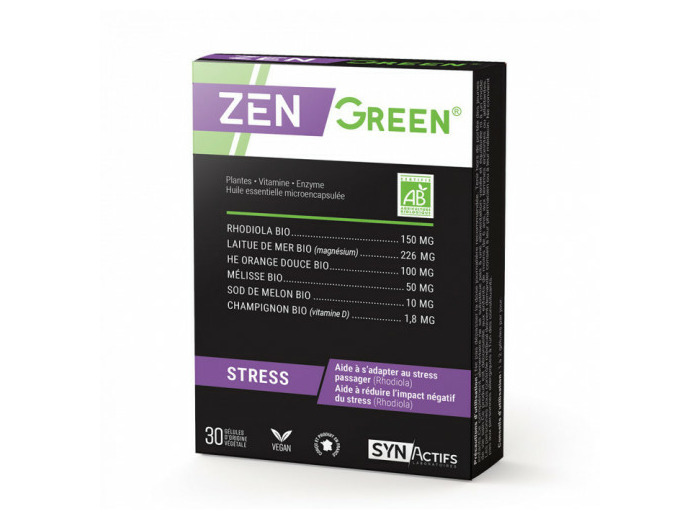 ZenActifs Bio 30 gélules Synactifs