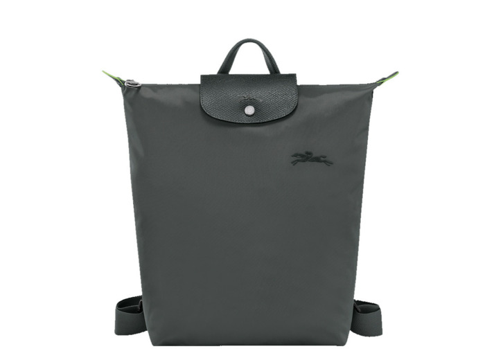 Longchamp Le Pliage Green Sac A Dos M Graphite