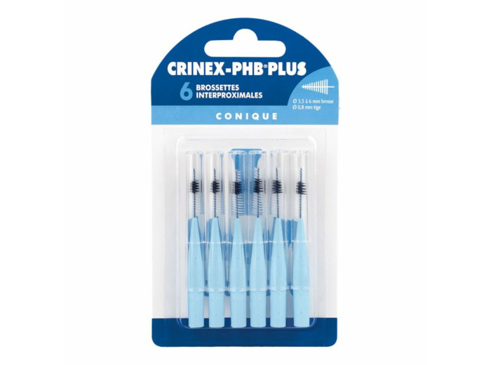 Brossettes Interdentaires Conique X6 Phb Plus Crinex