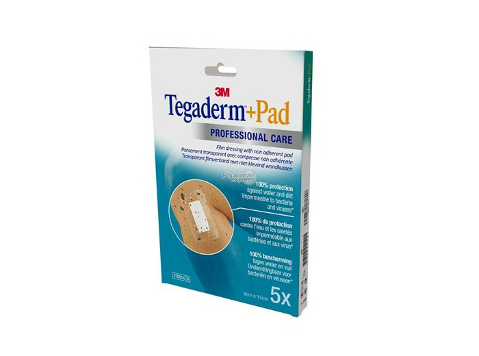 TEGADERM  PAD PANS ST9X15 5 T