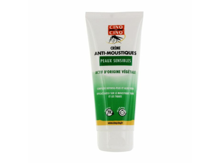 Creme Anti-moustiques Peaux Sensibles Des 12 Mois 100ml Cinq Sur Cinq