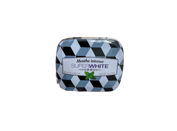 SUPERWHITE MINI-MINT BLACK