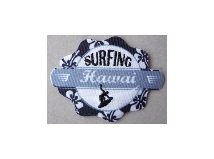 Ecusson thermocollant Surfing Hawaï