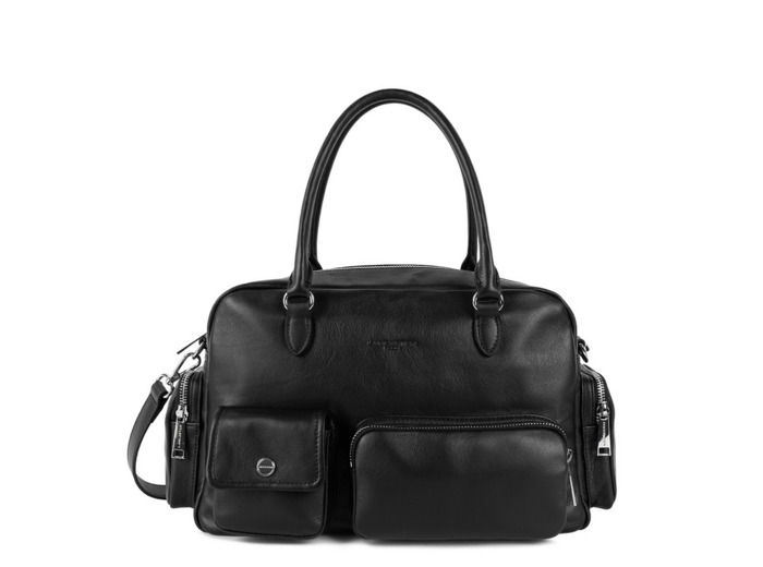 Lancaster Soft Caramella Sac Bowling 576-008 Noir