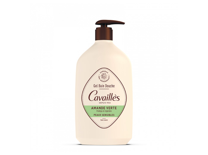 Gel Bain et Douche Amande Verte 400ml Peaux sensibles Rogé Cavaillès