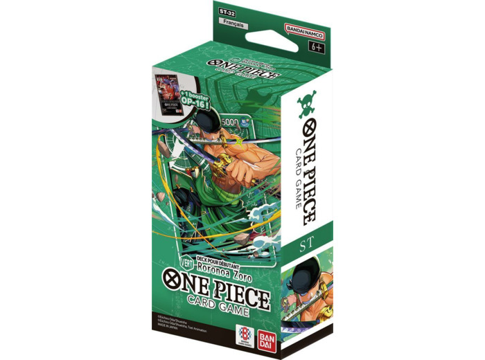 One Piece : Deck pour débutant ST32 - Roronoa Zoro VF