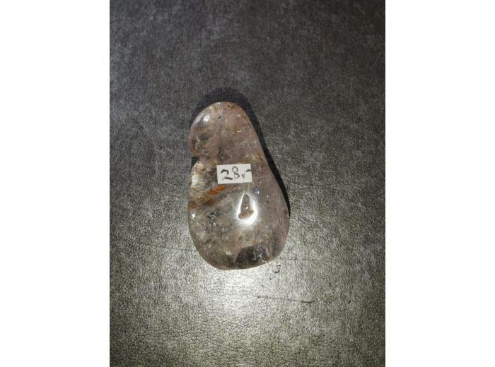 Morganite polie pièce unique 21g
