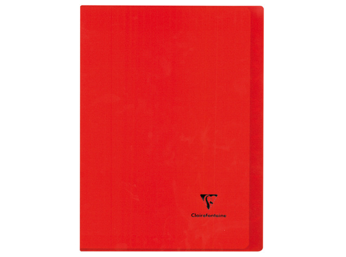 Cahier "Koverbook" - Polypro - 24x32 - 96 pages - Séyès - Rouge