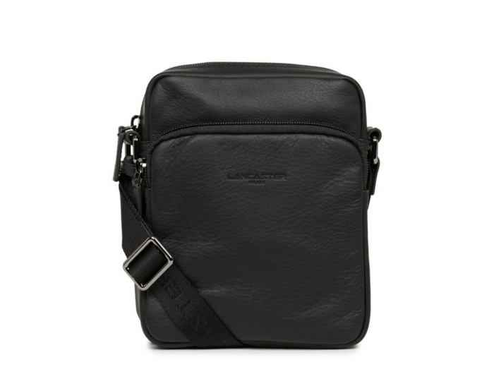 Lancaster Soft Vintage Homme Pochette 320-10 Noir