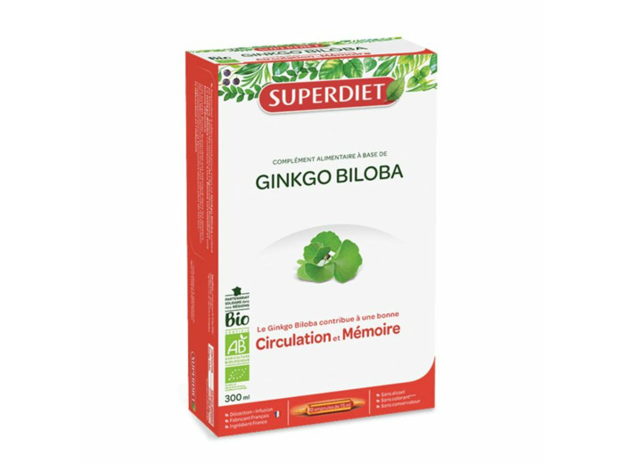SUPERDIET GINGKO AMP20
